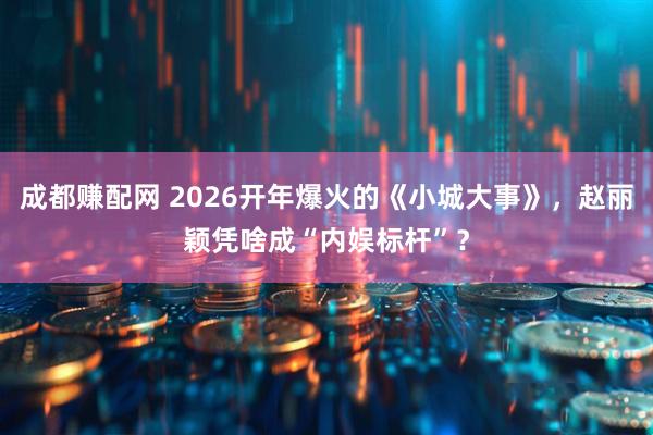 成都赚配网 2026开年爆火的《小城大事》，赵丽颖凭啥成“内娱标杆”？